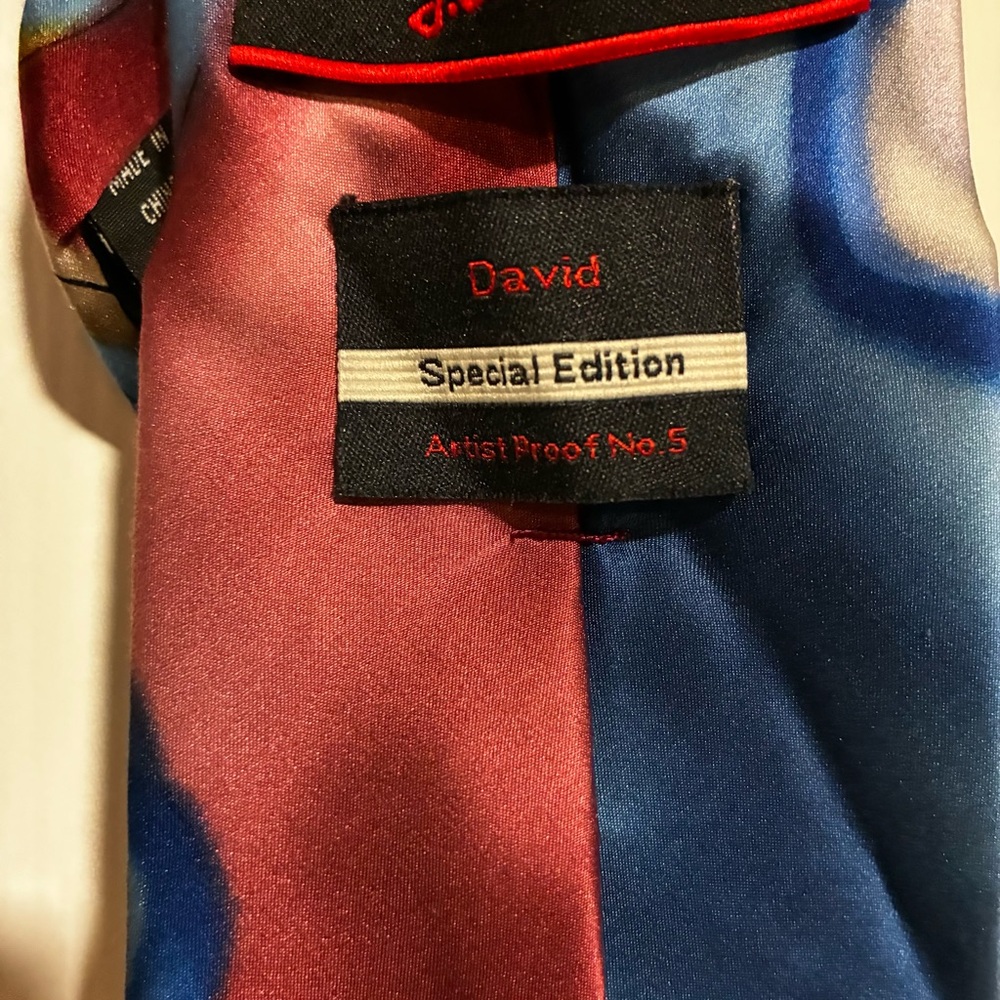 J. Garcia David Special Edition Artist Proof Tie